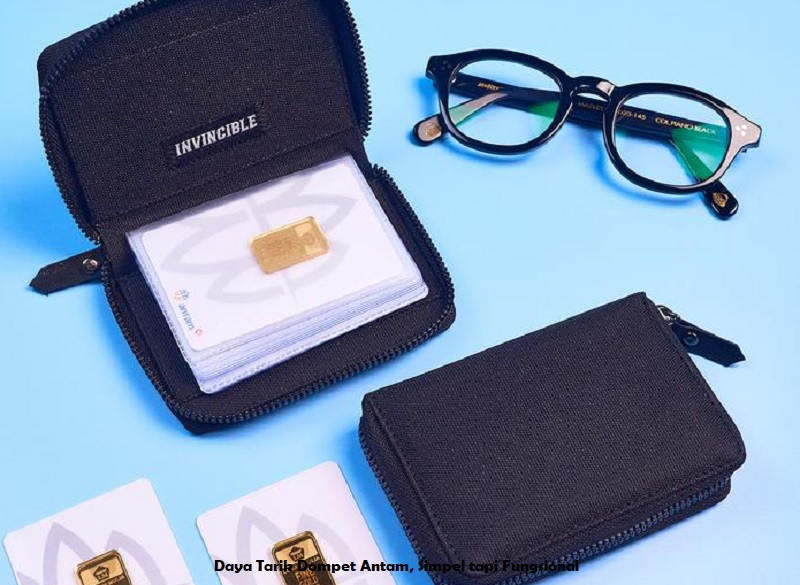 Daya Tarik Dompet Antam, Simpel tapi Fungsional