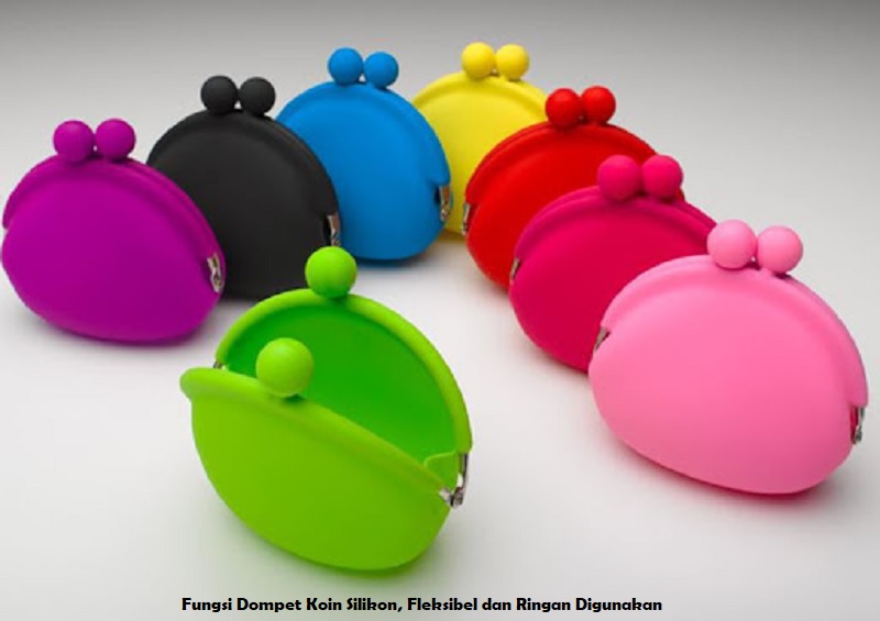 Fungsi Dompet Koin Silikon, Fleksibel dan Ringan Digunakan